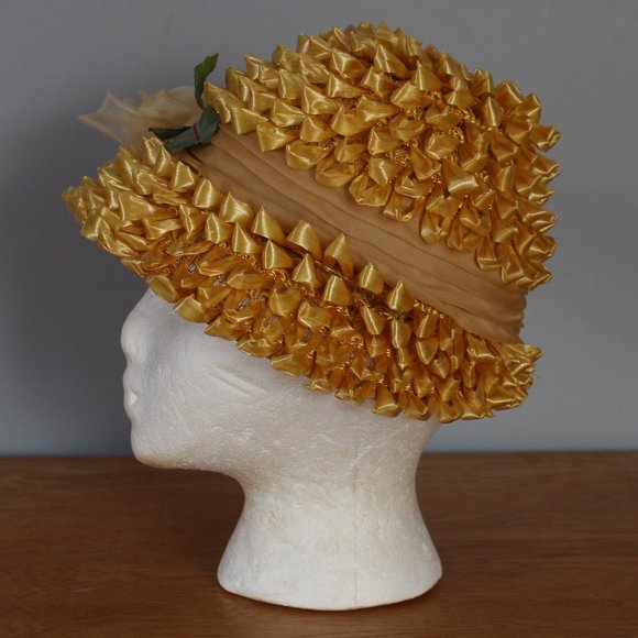 Vintage Handmade Textured Hat main image 5